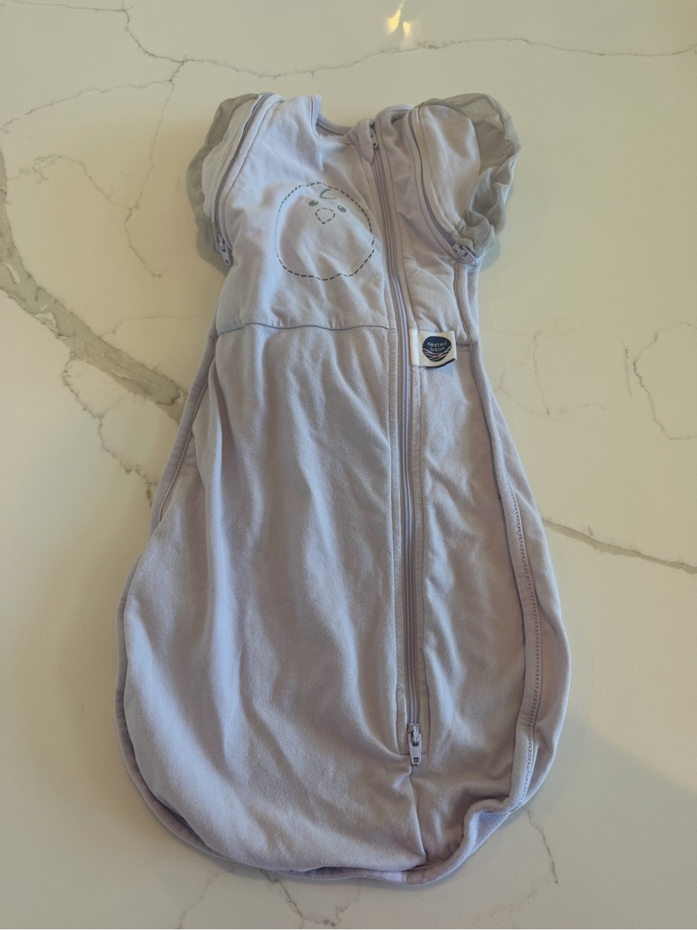 Nested Bean Lavender Zippered Baby Sleep Sack